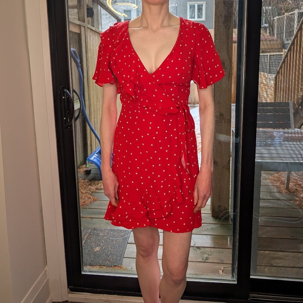 Red Rebecca Vallance Red Sundress Size 0